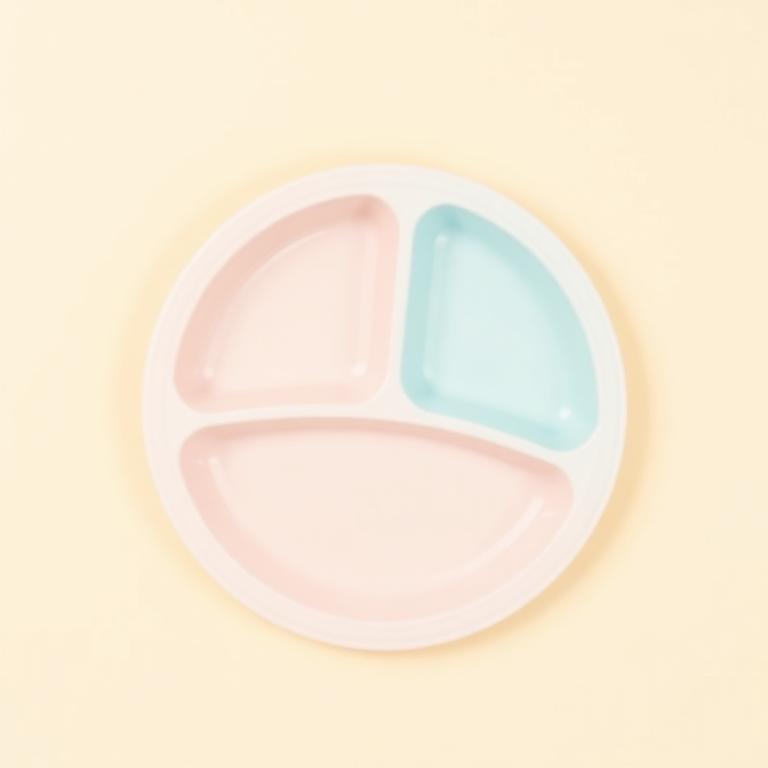 Kids' portion-control divided plate